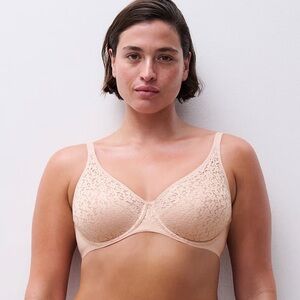 Chantelle Norah Nude Unlined Underwire Bra 34D
